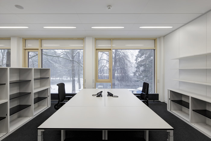 Universitäts Bauamt, Freiburg, Büroeinrichtung