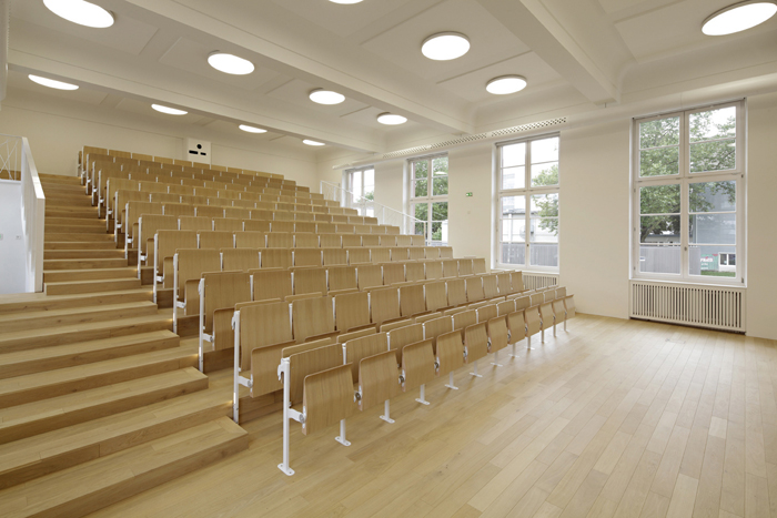 Hörsaal Kristallographie Universität Freiburg, interior