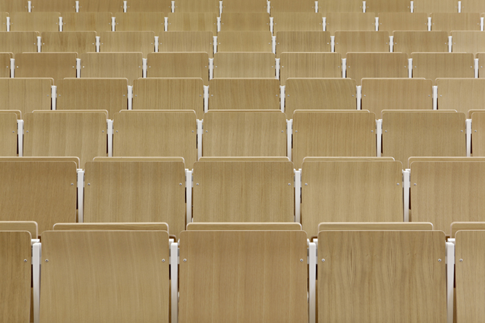Hörsaal Kristallographie Universität Freiburg, Vorlesung, Auditorium