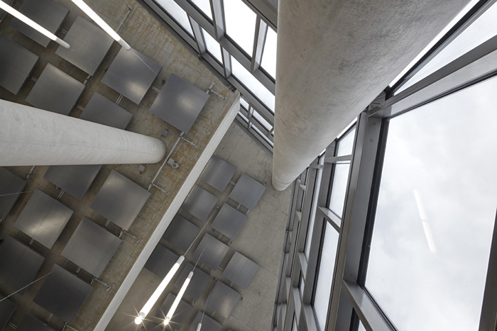 Deckenkonstruktion mit Heizung