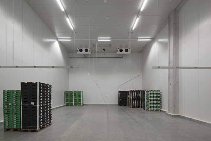 Industrie Fotografie, Kühlhalle