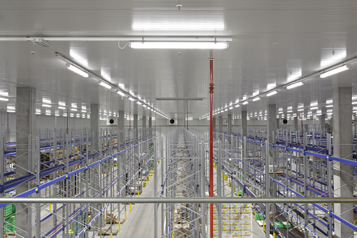 Industrie Fotografie, Lagerhalle