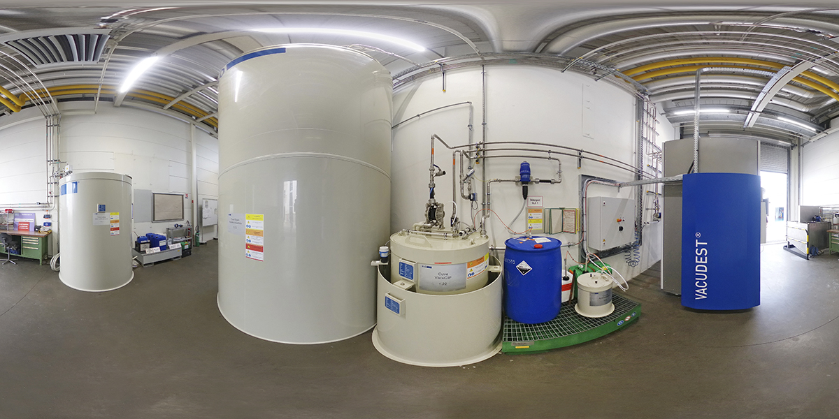 360 grad panorama Industrie