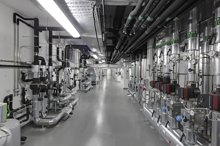 ZTZ Maschinenraum und Technik, Lüftung und Klimatisierung